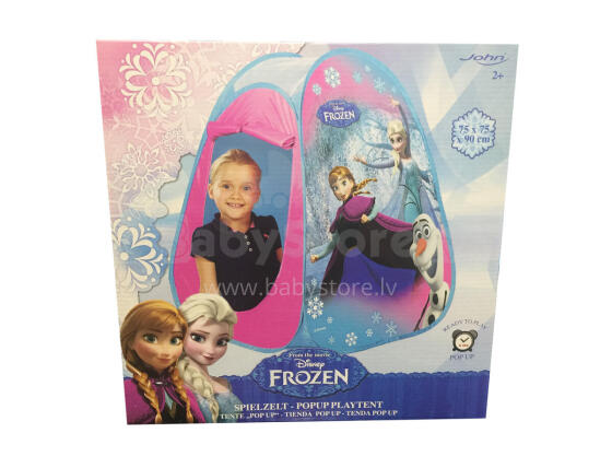 JOHN palapinė 75x75x90cm POP UP DISNEY FROZEN, 75144