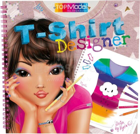 TOPMODEL drawing book T-Shirt Designer, 6467