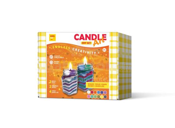 KidyBox Art.44005 DIY Candle Art set. 4 colors