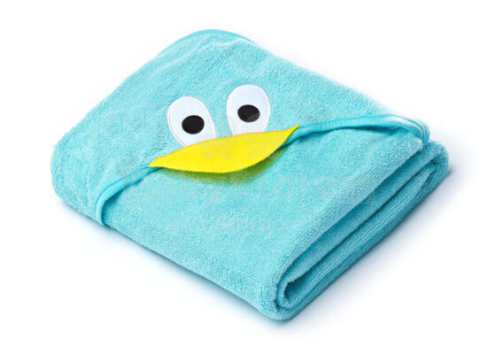 Water Friends soft bath towel – TURQUOISE duck