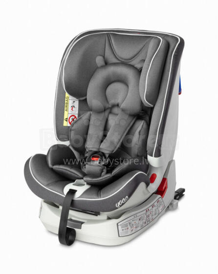 CAR SEAT YOGA 0-36 KG ISOFIX GRAPHITE