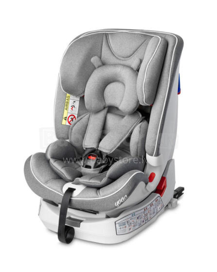 CAR SEAT YOGA 0-36 KG ISOFIX GRAY