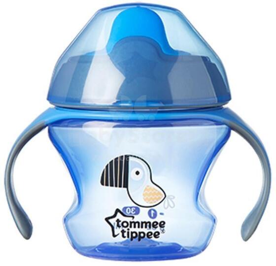 471024 I MUG WITH HANDLE 150ML 4+ BLUE Tommee Tippee