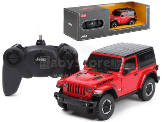 AUTO NA RADIO JEEP WRANGLER JL 1:24