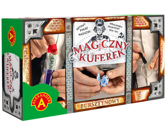 MAGICZNY KUFEREK BURSZTYNOWY