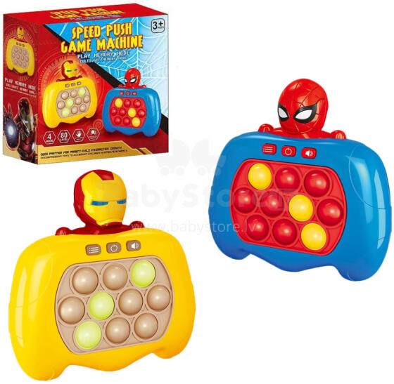 GRA POP IT QUICK IRON-MAN SPIDER-MAN