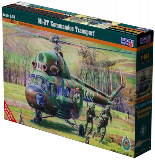 HELIKOPTER MODEL MI-2T COMMANFOS 1:48