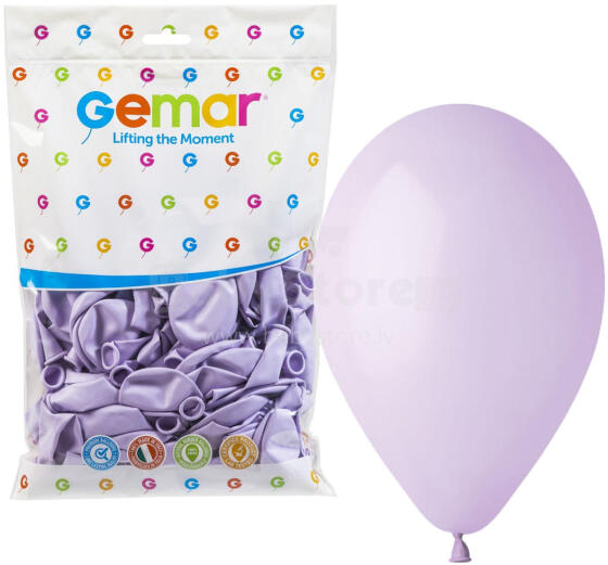 BALON PASTEL 10  LILIOWY 100 SZTUK