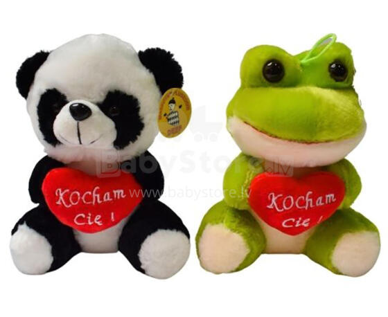 ŻABKA/PANDA Z SERCEM KOCHAM CIĘ