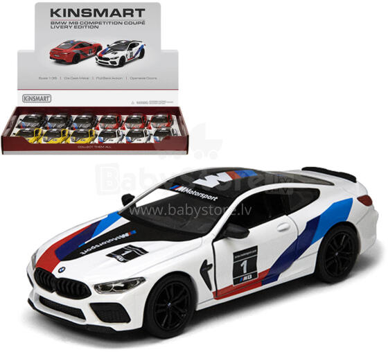 BMW M8 COMPETITION LIVERY EDITION 1:38