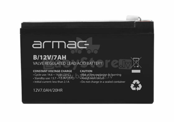 Universāls gēla akumulators UPS Armac B/12V/7Ah