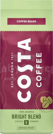 Кофе Costa Coffee Bright Blend зерновой 200г