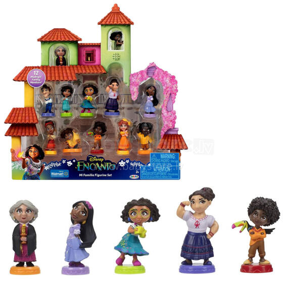 DISNEY RODZINA ENCANTO 12 FIGUREK