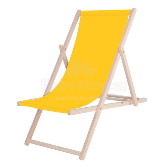 Wooden chair Springos DC0010 OXFORD40 yellow