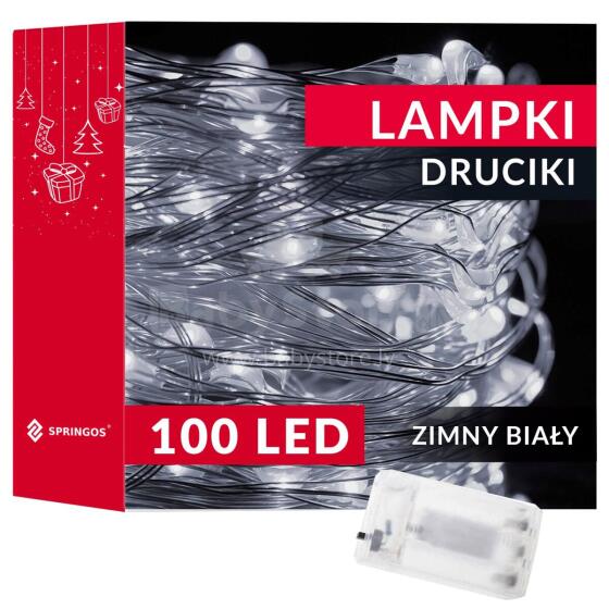 CL0019 LED AKULAMPID 100 LED-i