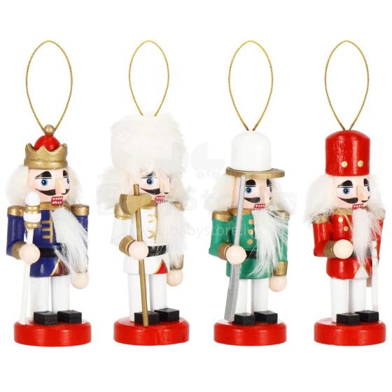 CA1110 CHRISTMAS DECORATION NUTCRACKER 10 CM 4 PCS.