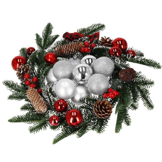 CA0002 CHRISTMAS BALLS 6 CM 12 PCS.