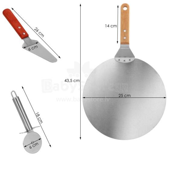 Pitsakomplekt Springos KI0061 30 cm