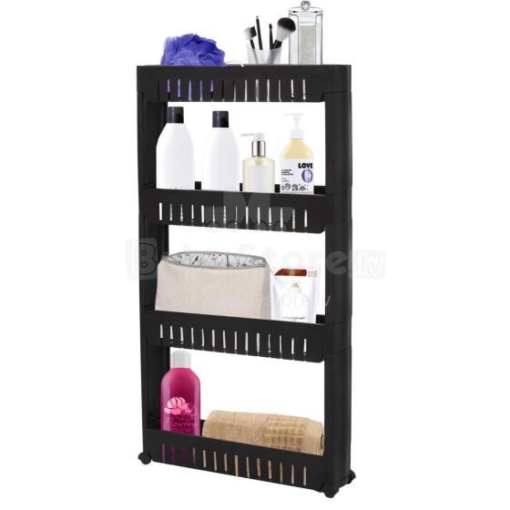 Cabinet on wheels Springos HA1017 BLACK