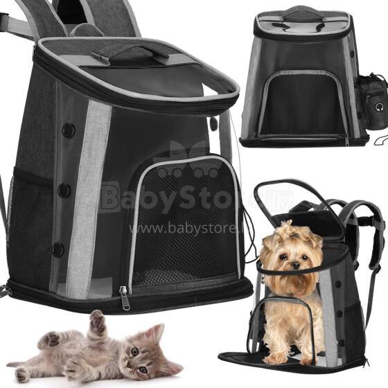 Carrier for cat rabbit dog Springos PA0230 up to 15 kg 38 x 34 x 26 cm