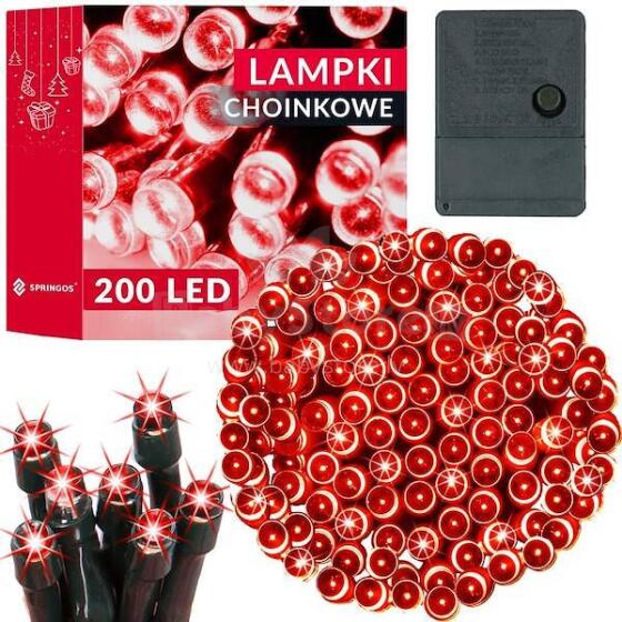 Christmas lights Springos CL0208 200 Led