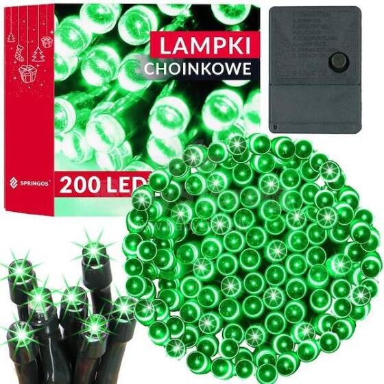 Ziemassvētku lampiņas Springos CL0209 200 Led 15.5 m