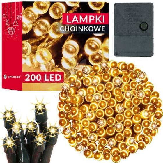 Jõulutuled Springos CL0204 200 Led 15,5 m