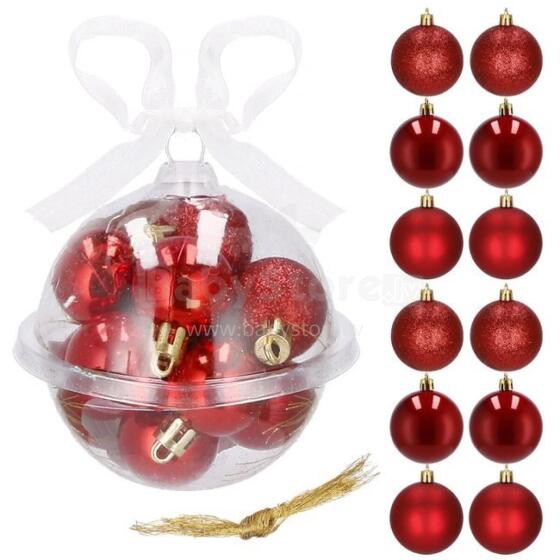 Christmas balls Springos CA0170 3cm 12 pcs