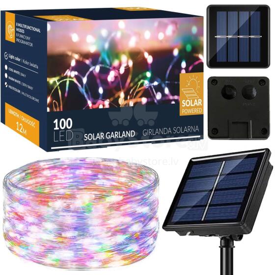 Christmas lights with solar battery Springos CL4143 12 m