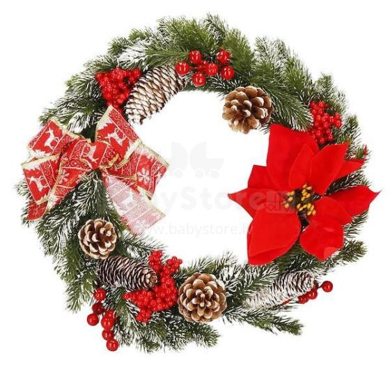 Christmas decoration Wreath Springos CA1020 40cm