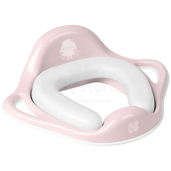 Toilet seat soft pad Hippo Pink