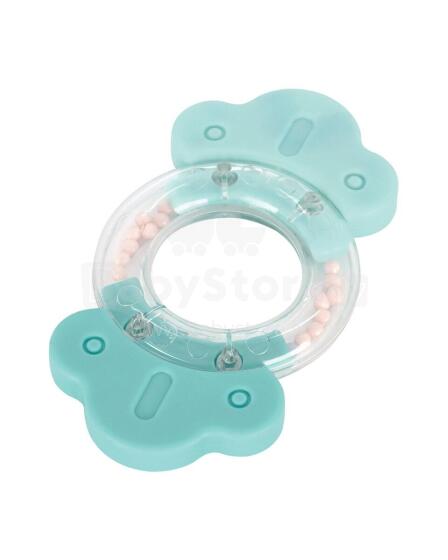 Rattle & teether Bonbon Blue