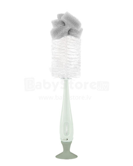 Bottle brush with nipple cleaner 2in1 Mint