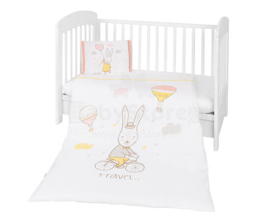 Bedding set 3pcs Rabbits in Love