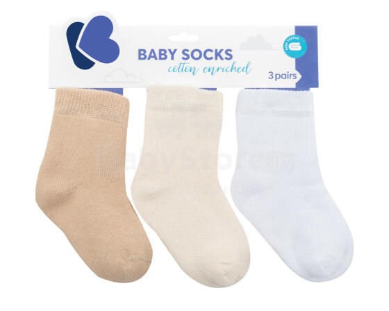 Baby thermal socks Beige 6-12m