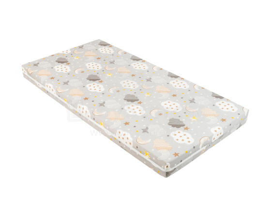 Mattress Fantasia Plus 60x120x6cm Clouds Grey