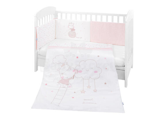 Bedding set 2pcs EU Style 70/140 Hippo Dreams