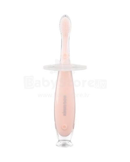 Silicone toothbrush Softy Pink