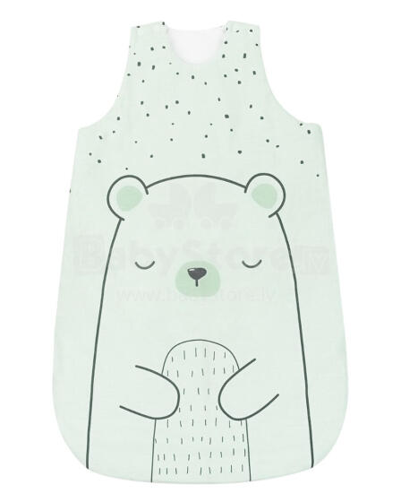 Winter sleeping bag 6-18m Bear with me Mint