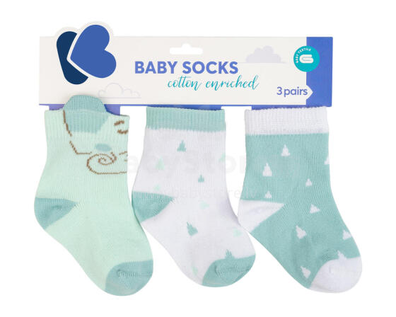 Baby socks with 3D ears Elephant Time 0-6m