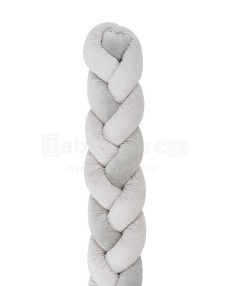 Braided bumper 210cm 3 braids (20cm) Grey