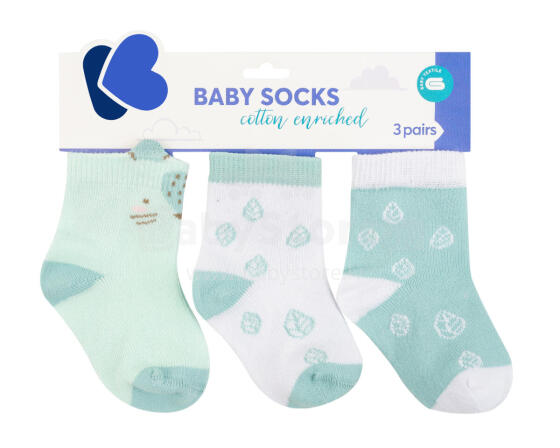 Baby socks with 3D ears Jungle King 1-2y