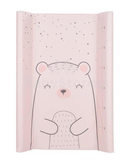 Soft PVC changing pad 70х50cm Bear with me Pink