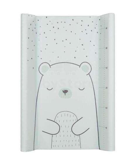 Soft PVC changing pad 80x50cm Bear with me Mint