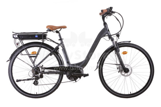 Electric bicycle URBAN 600, size 28, gray