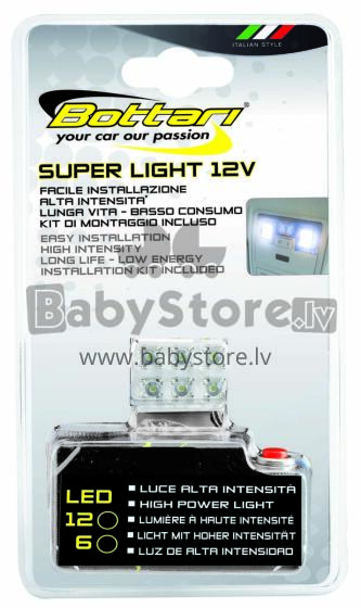 LED panel SUPER LIGHT, with 6 LEDs