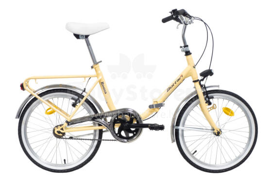 Foldable bicycle 20'' ROMA, cream color