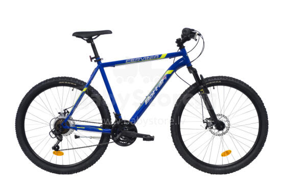 Men's bicycle 27.5'' CERVINIA, blue/yellow/white