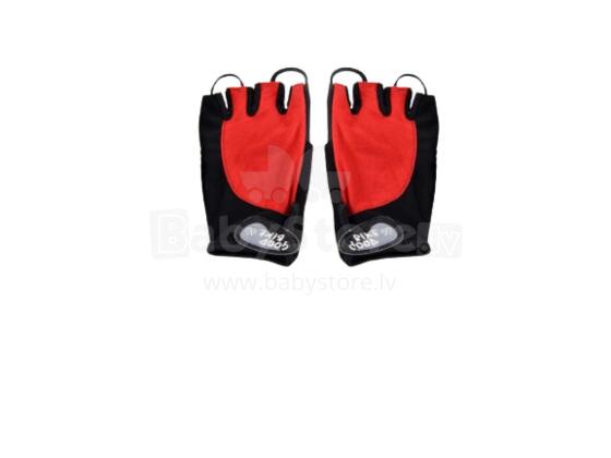 Bicycle gloves SPORT, adult, size XL, red