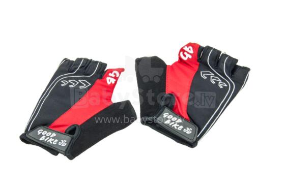 Bicycle gloves D-GRIP, adult, size: XL, red/black